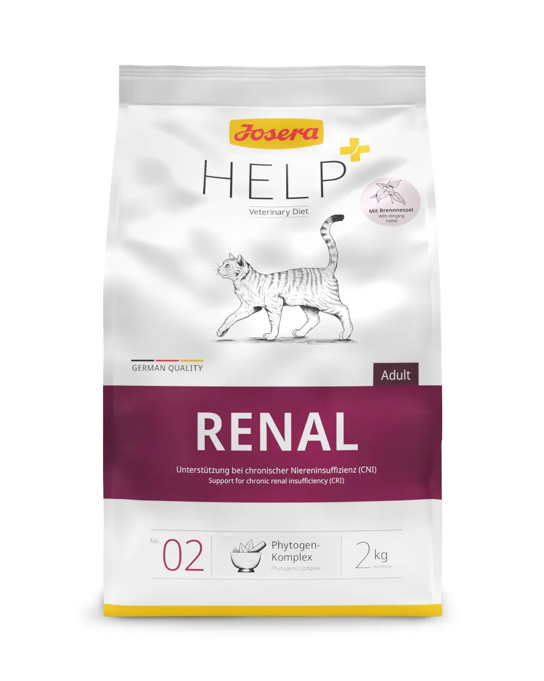4032254768401-katze-josera-help-renal-2kg-frontal غذای خشک گربه جوسرا رنال Renal