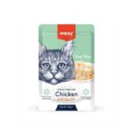 پوچ گربه ونپی با طعم مرغ و گوش‌ماهی